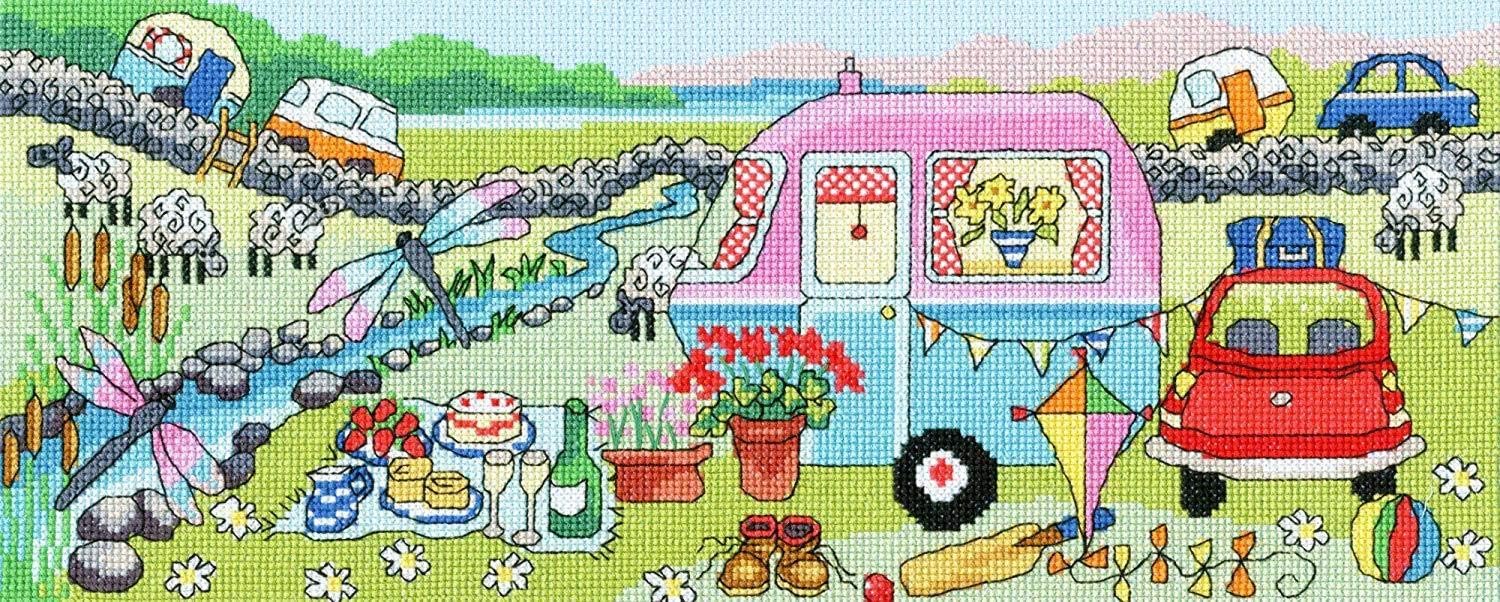 Bothy ThreadsCross Stitch Kit - Caravan Fun