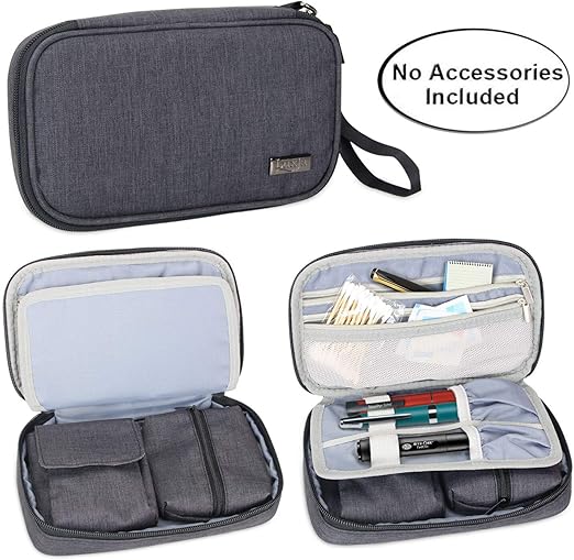 Luxja Diabetic Travel Bag, Diabetic Storage Case for Glucose Meter and Other Diabetic Supplies