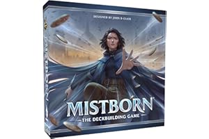 BROTHERWISE GAMES Brandon Sanderson's Mistborn Deckbuilding Game - Forge Alliances in Epic Metal-Burning Battles - Cooperative Card Game - Immersive Strategic Gameplay - 1 to 4 Players, Ages 13+