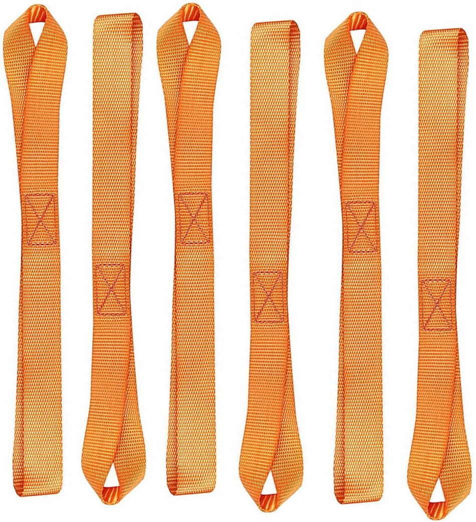 Abimars Soft Loop Tie Down Securing Loop Straps Nylon Tie Down Straps