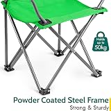 Trail Outdoor Leisure Eagle Kids Camping Chair Green 2-6Years Lightweight view 4