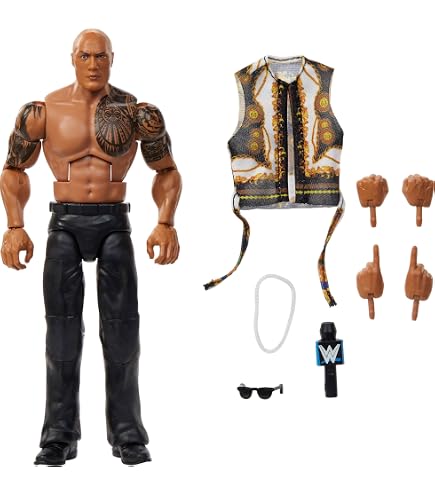 Tamashii Nations 51000 boneco WWE The Rock Shfiguarts : Amazon.com