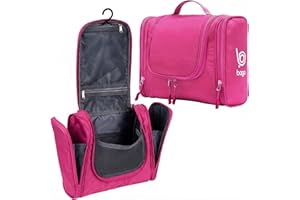 Bago Travel Toiletry Bag for Women and Men - Large Waterproof Hanging Large Toiletry Bag for Bathroom and Travel Bag for Toil