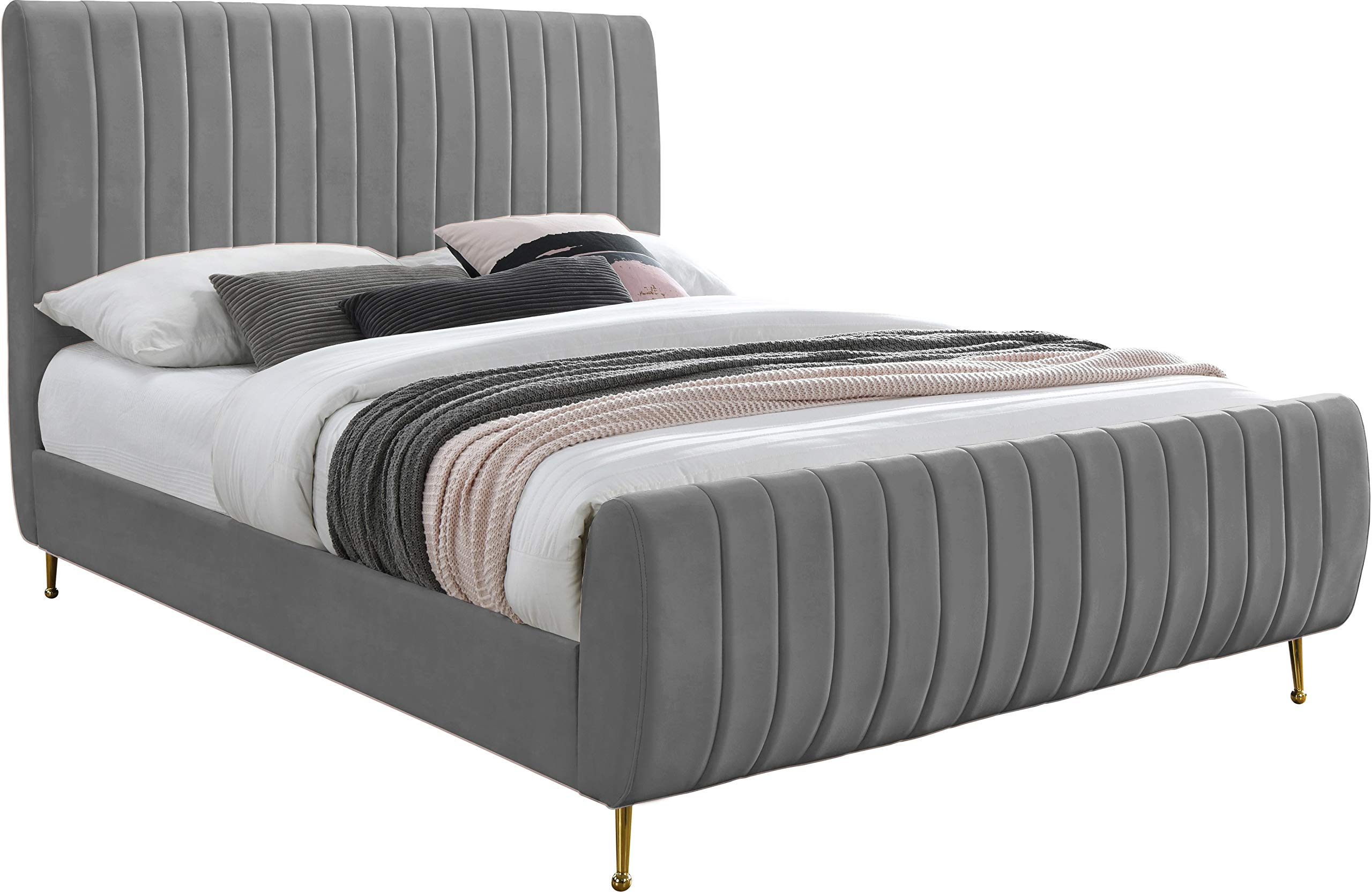 Buy Meridian Furniture Zara Collection Modern Contemporary Velvet