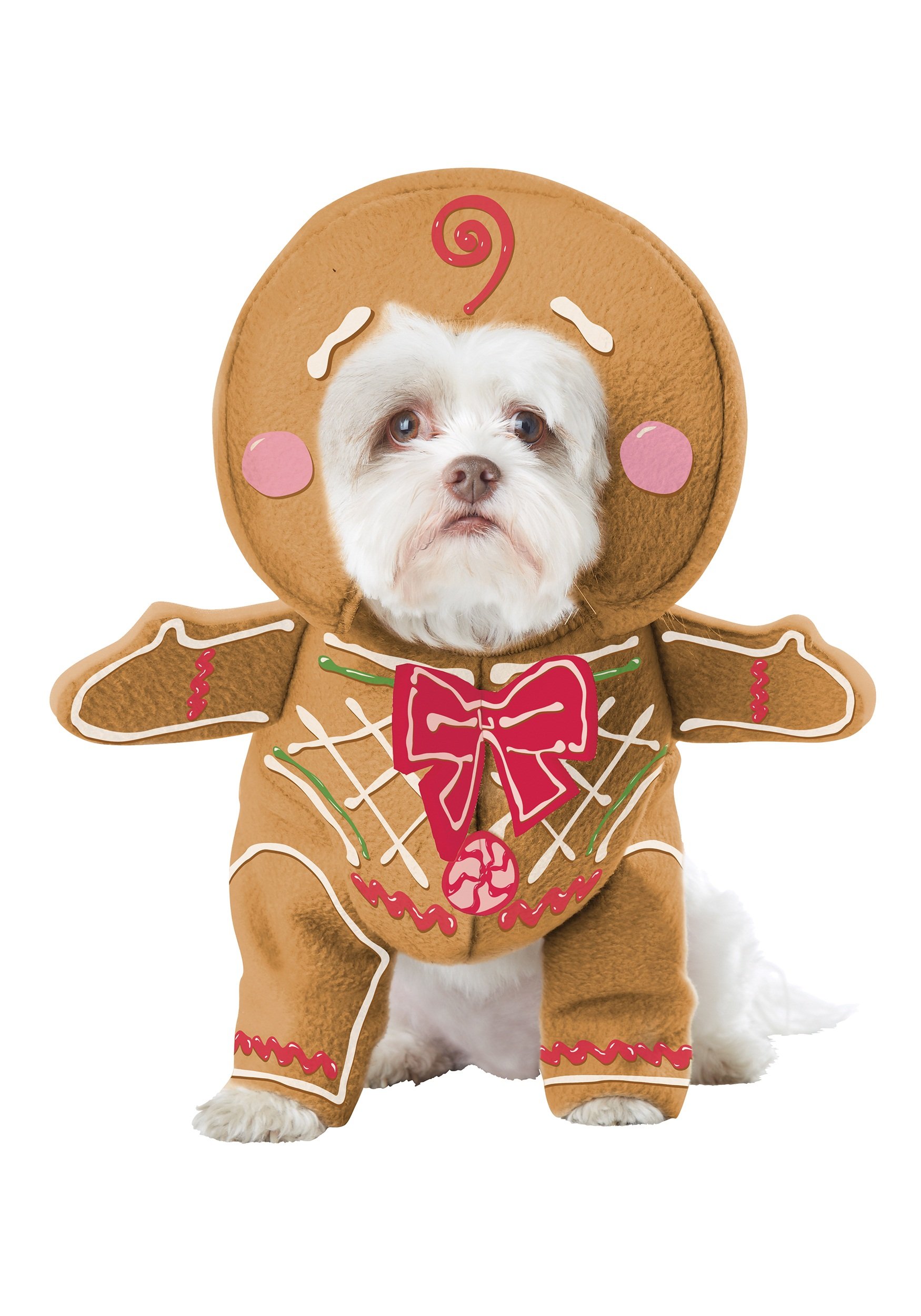 California Costumes unisex adult Gingerbread Pup Dog Costumes, Beige, XS UK