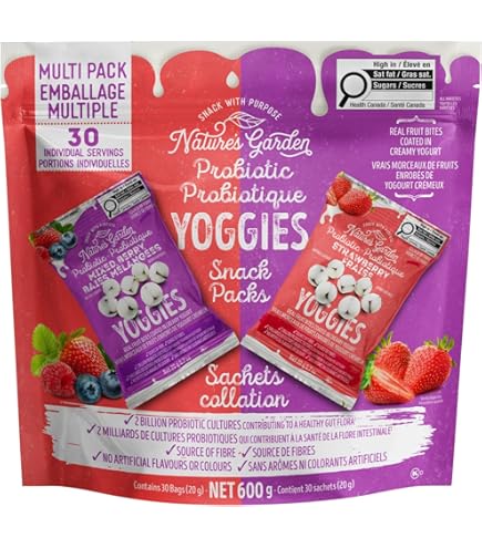 Amazon.com: Nature's Garden Probiotic Yoggies Trail Mix Multipack