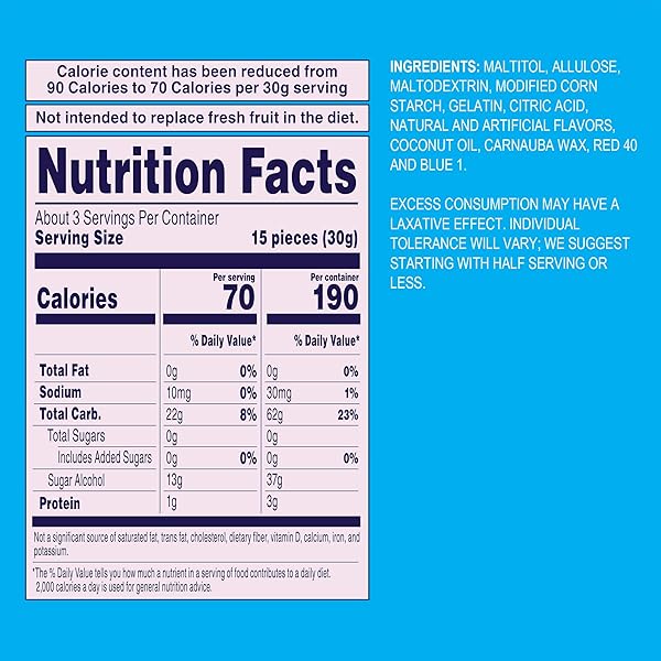 WELCH’S ZERO SUGAR FRUITY BITES, GREAT ZERO SUGAR SNACKS FOR THE OFFICE, MIXED FRUIT, 3 OZ (PACK OF 1)