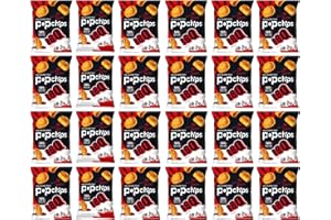 POPCHIPS Popchip - Potato Chips All Natural Barbeque - 0.8 oz. (Pack of 24)