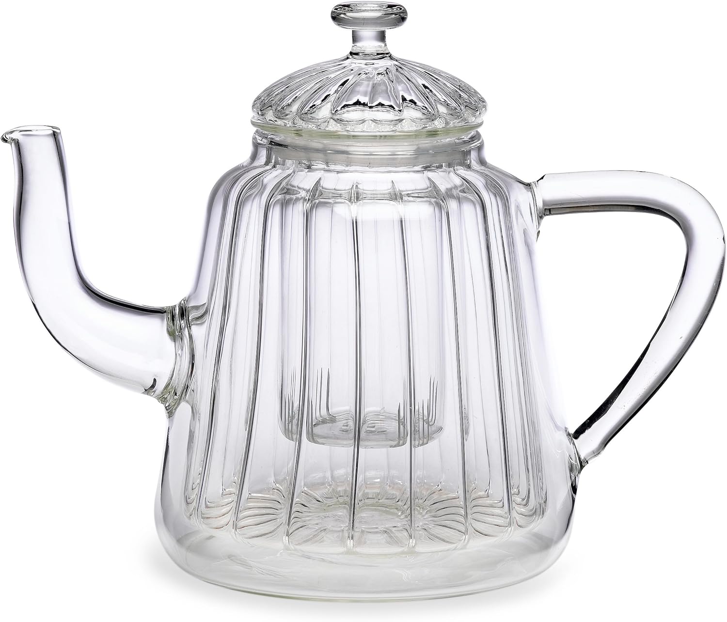 BonJour Insulated Oblong Ribbed Glass Teapot Amazon.ca Home & Kitchen