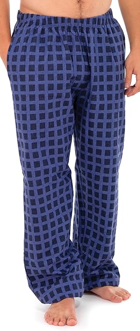 Pants croft barrow Modern Casuals Printed Cotton Flannel Pyjama Trousers: Amazon.co.uk