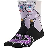 Little Mermaid Ursula 360 Character Socks Purple