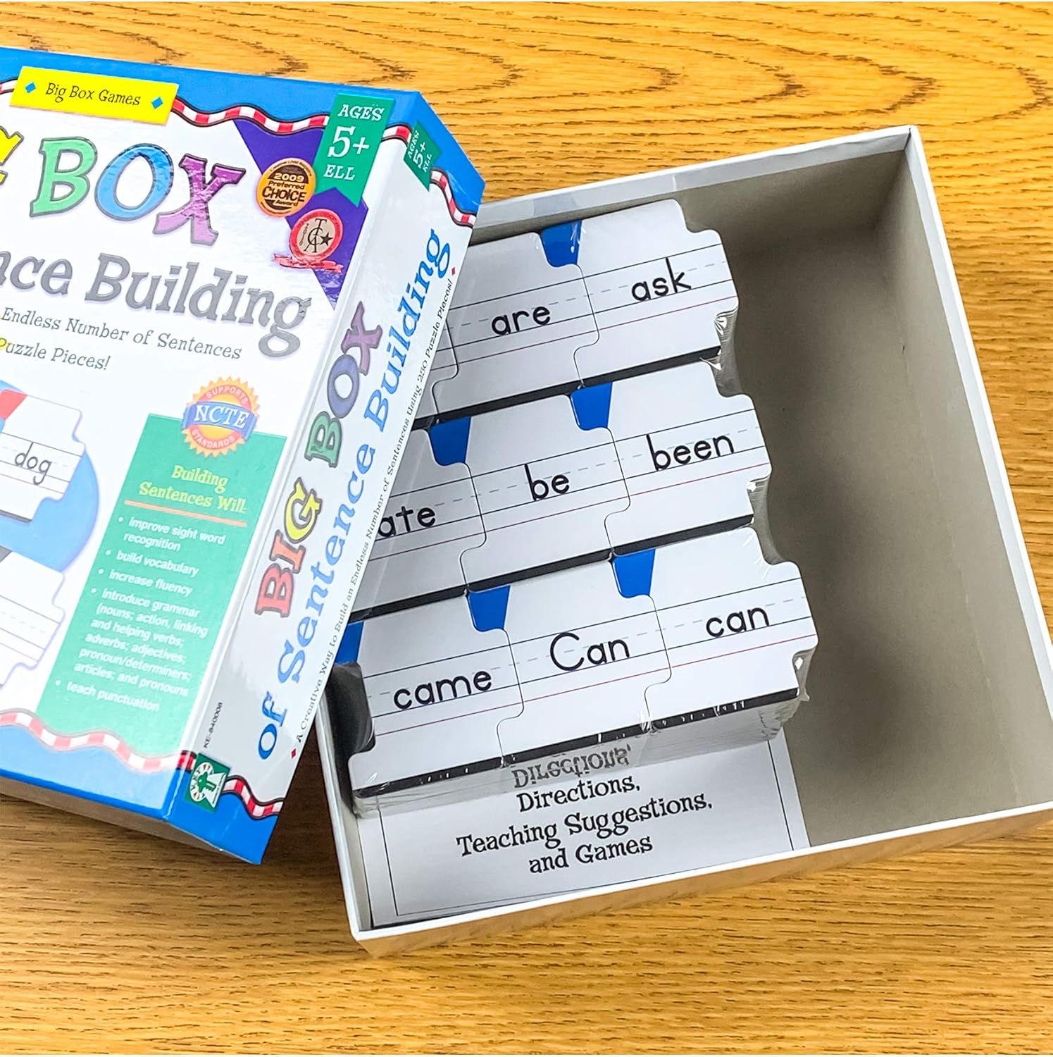 Key Education Publishing Big Box of Sentence Building Games Learning Materials for Age 5 and Up, 840008 : Books : Office Products