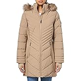 LONDON FOG womens Hooded Puffer