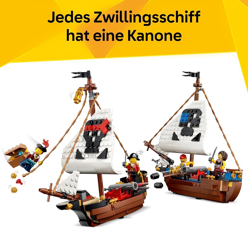 Creator 3in1 Legendäres Piratenschiff 31387
