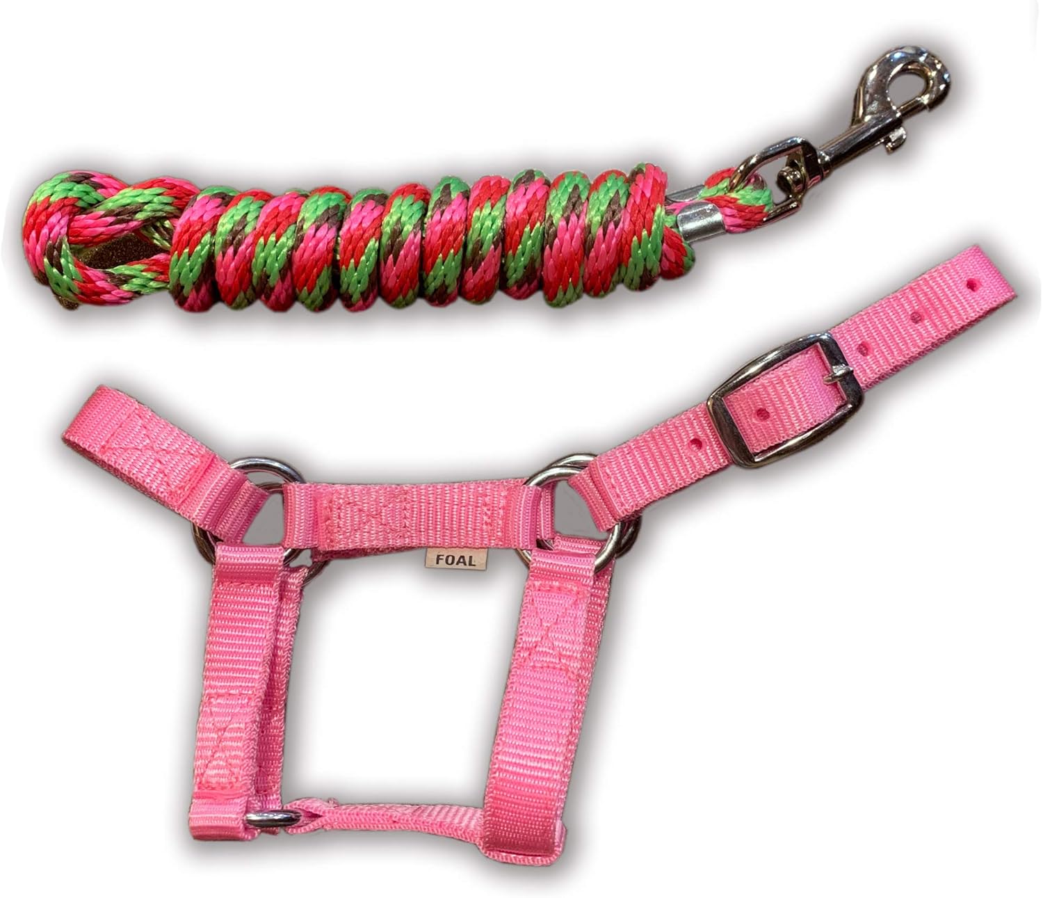 Cute and Stylish Pink Mini Horse Foal Halters and Leads HalterUp