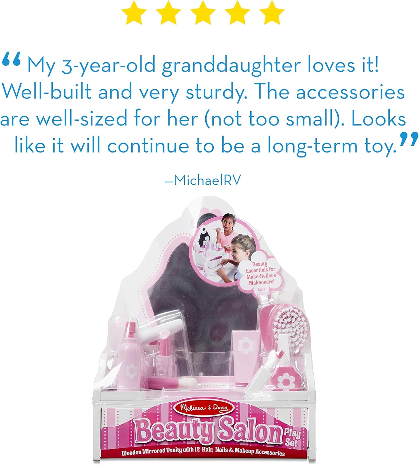 melissa and doug makeup mirror