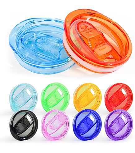 20 Oz Skinny Tumbler Lids – Spill-Proof Slider Lids For SUNWILL, BJPKPK, Koodee Tumblers - View #9