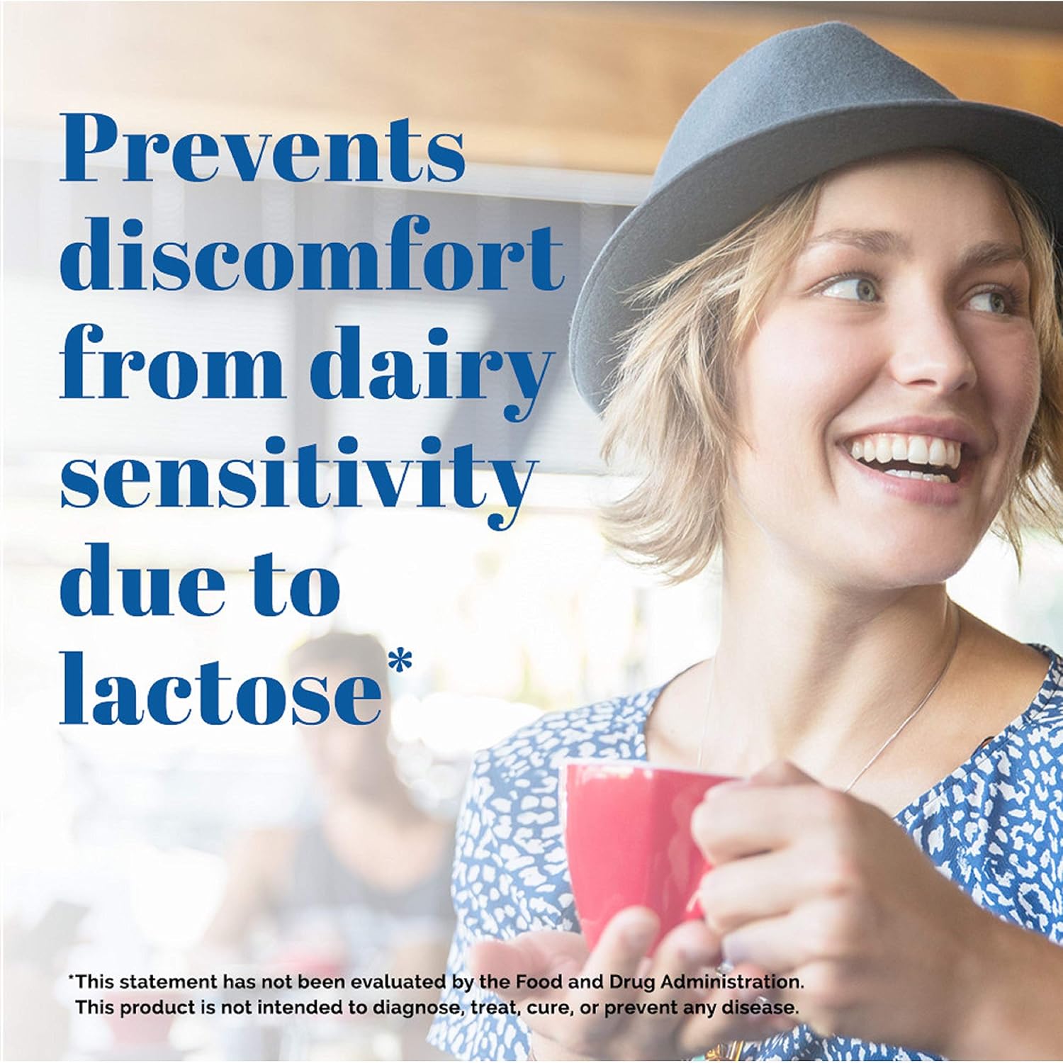 Lactaid Fast Act Lactose Intolerance, Lactase Enzyme Pills 32 single-dose pouches - Image 4