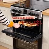 Russell Hobbs 3 in 1 Electric Cooker 68L/37L Dual Oven 4 Zone Ceramic Hob view 7