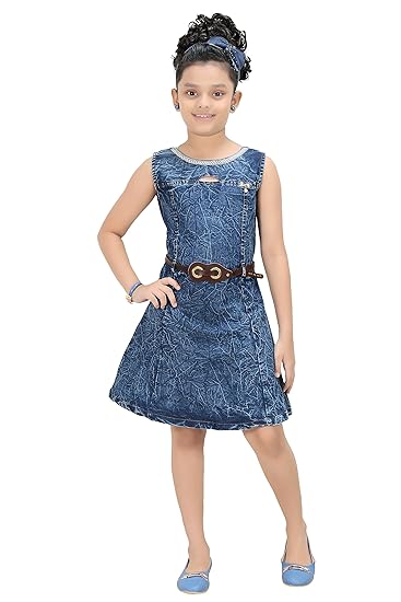 denim frocks for ladies