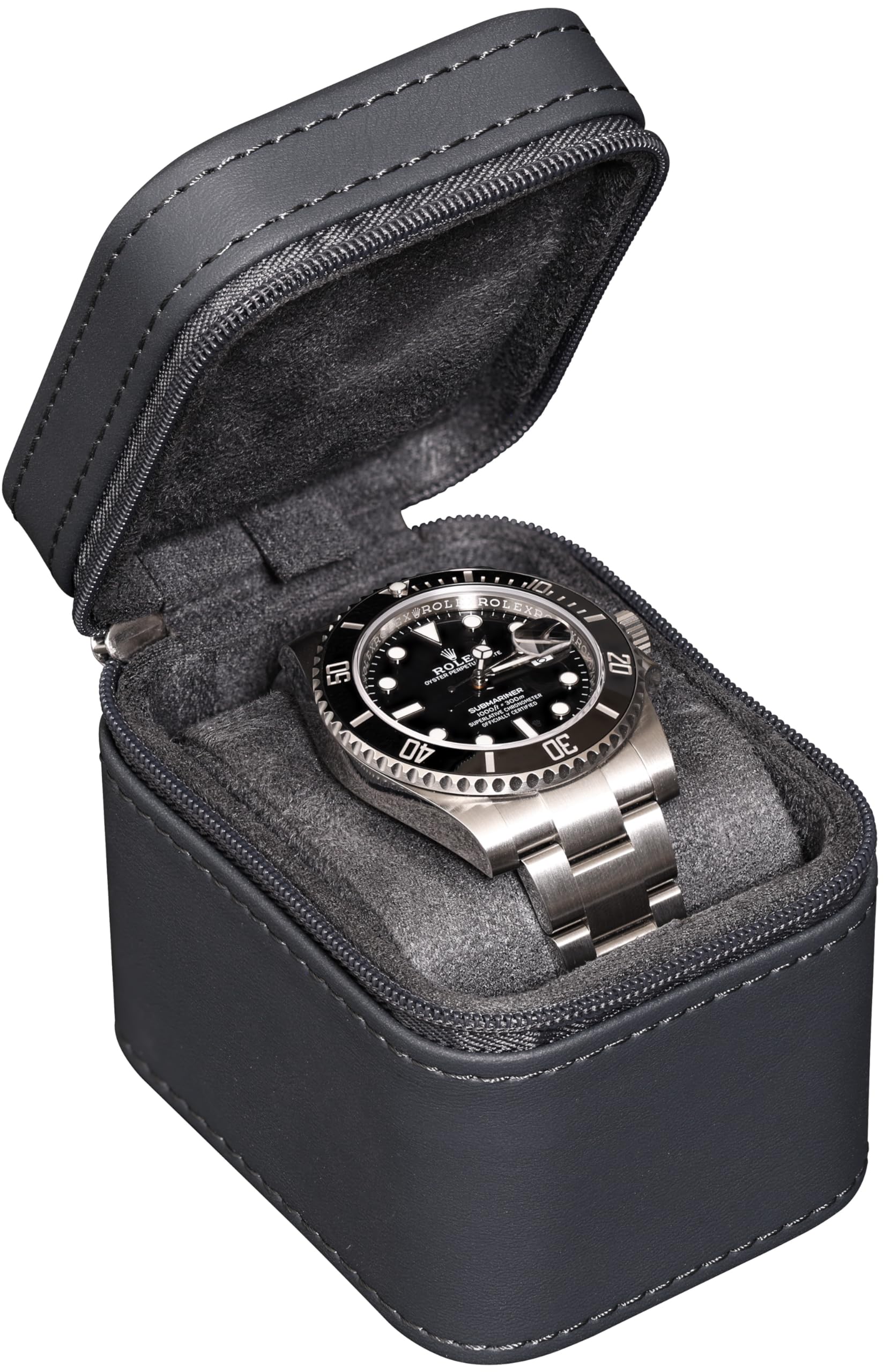 ROTHWELL Single Watch Travel Case | Compact PU