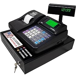 Nadex CR260 Cash Register, Steel Drawer, Fast