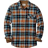 Legendary Whitetails Mens Long Sleeve Button Down 100% Cotton Flannel Shirt