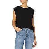 Velvet by Graham & Spencer Women's Cari Light Structured Cotton Sleeveleess Tee