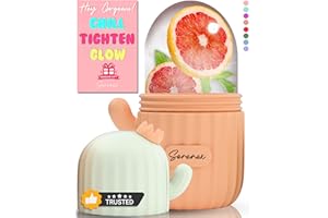 SERENEX Ice Cube Roller for Face, Eyes & Neck – Silicone Ice Face Roller for Puffiness, Redness, Migraines & Eye Bags – Skin Tightening, Rejuvenation & Cryotherapy Massage Tool for Beauty & Skincare