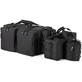5.11 Tactical Range Ready Bag Tactical Shooting Range Duffle Pack, 43L | Style 59049ABR, 43L Range Bag, 600D Polyester, Multiple Compartments, Padded for Handguns and Ammo