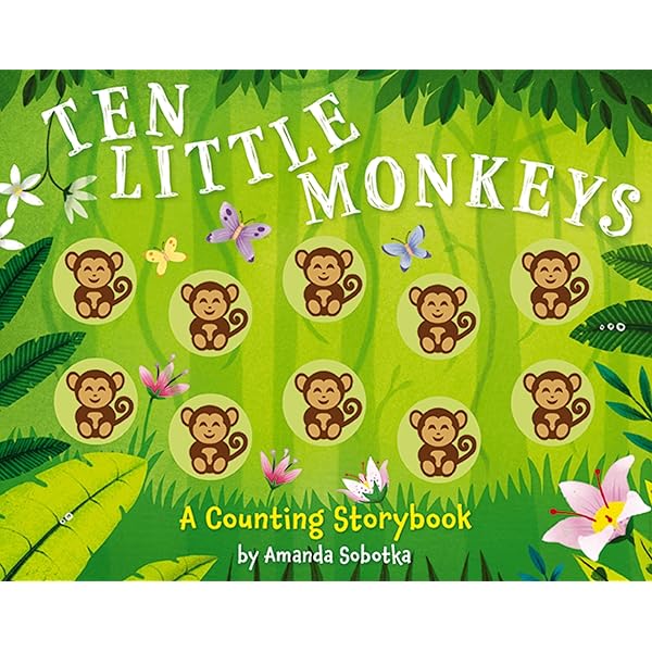 Amazon.com: Child's Play Books Ten Little Monkeys, Classic Books