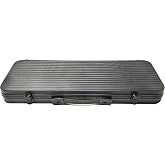 DA VINCI Professional Poker Chip Case, Black Polycarbonate Shell Hard Case with Aluminum Frame, and Strong EVA Rubber Interior Chip Tray (500 Chip Capacity)