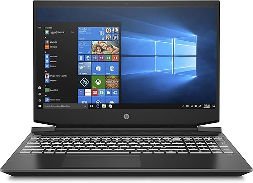 HP - Gaming Pavilion 15-ec1001sl Notebook, AMD Ryzen 5, RAM 8 GB, SSD 512 GB, NVIDIA GeForce GTX 1650Ti 4 GB, Windows 10 Home 64, Display 15.6"" FHD IPS Antiriflesso, Webcam HP TrueVision 720p, Nero"