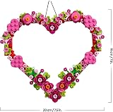 LEGO Heart Ornament Toy 40638 Kids Art Craft Display Model Flowers Leaves Hearts view 7