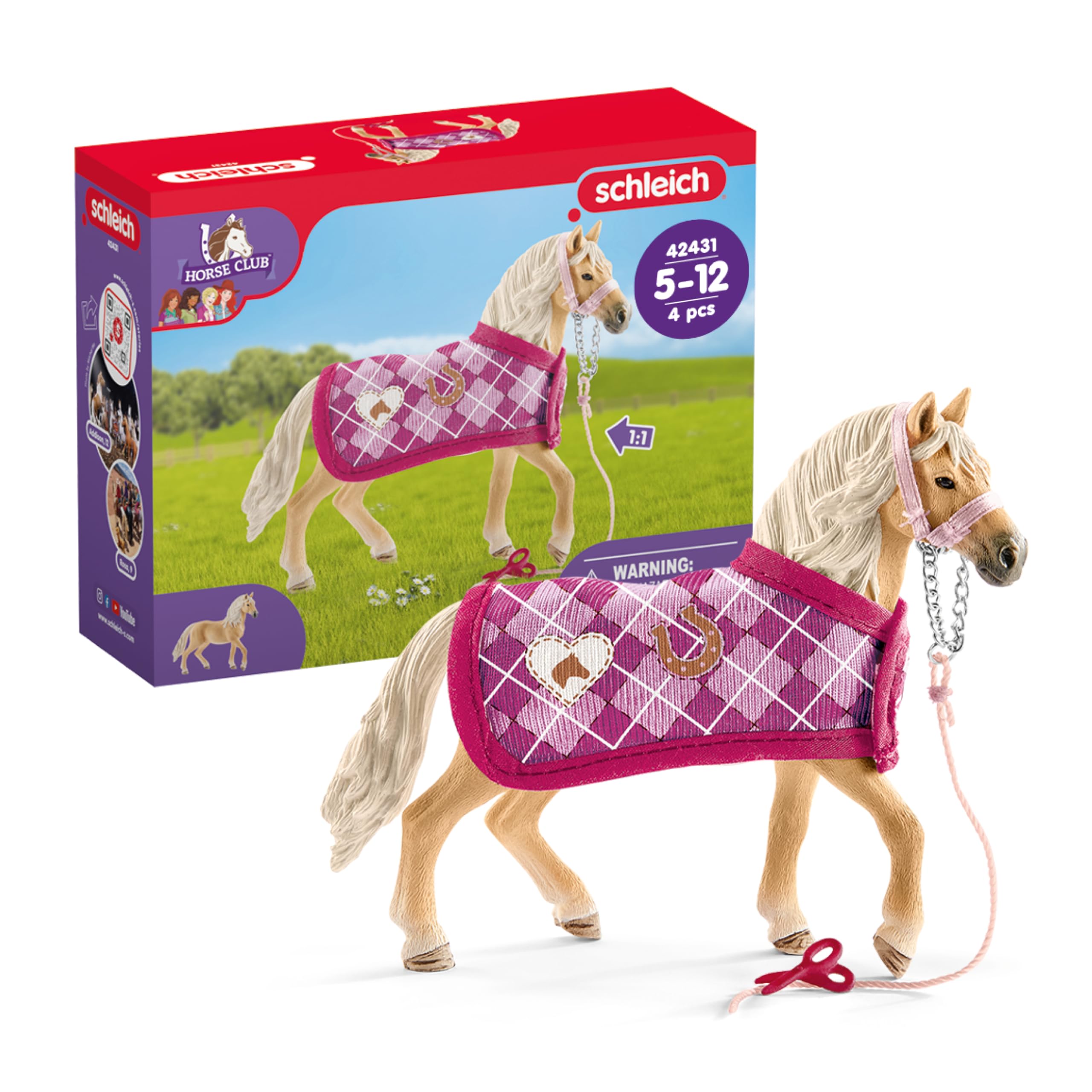Schleich 42431 Horse Club Sofia’s Fashion Creation, Black