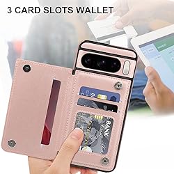 Bizzib for Google Pixel 8 Pro Case Leather Wallet