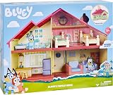 Bluey Family Home Play Set Official 1 Figure Large 4 Room Playset