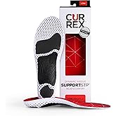 CURREX SupportSTP – Arch Support Insole w/Superior Cushioning & Airflow, Heavy Duty Shell for Less Fatigue – Comfort, Athletic, Casual and Work Shoe Inserts, Men & Women – Low Arch, Large