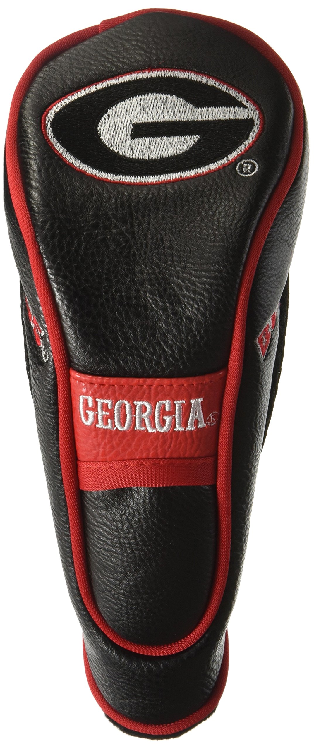 Team Golf NCAA Georgia Bulldogs Hybrid Head Cover Hybrid Golf Club Headcover, Hook-and-Loop Closure, Velour lined for Extra Club Protection