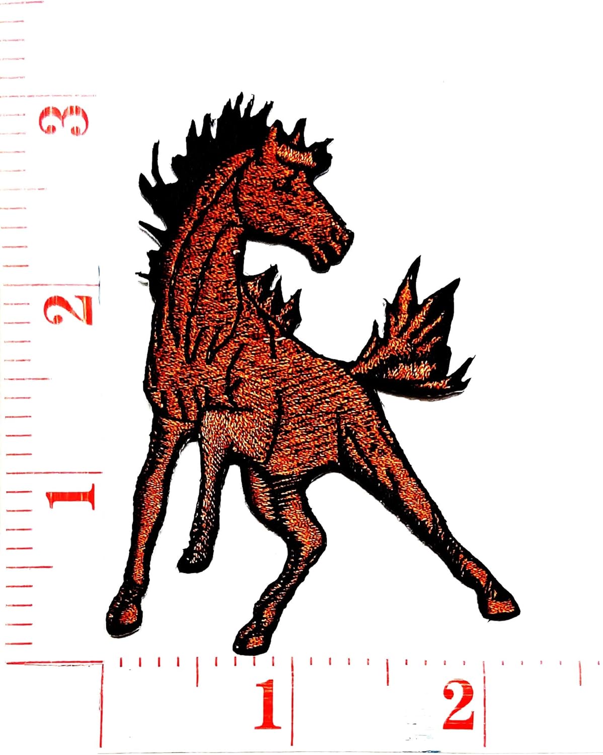 Amazon Com Brown Horse Colt Bronco Filly Mustang Pony Stallion Steed Cartoon Patch Sew Iron On Embroidered Applique Craft Handmade Baby Kid Girl Women Cloths Diy Costume Accessories Arts Crafts Sewing