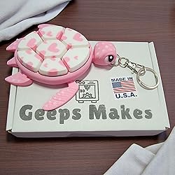 Geeps Makes Sea Turtle Fidget Clicker Bag