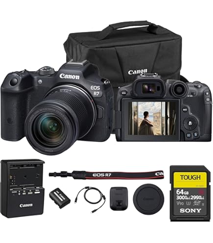 Amazon.com : Canon EOS R7 Mirrorless Camera with 18-150mm Lens