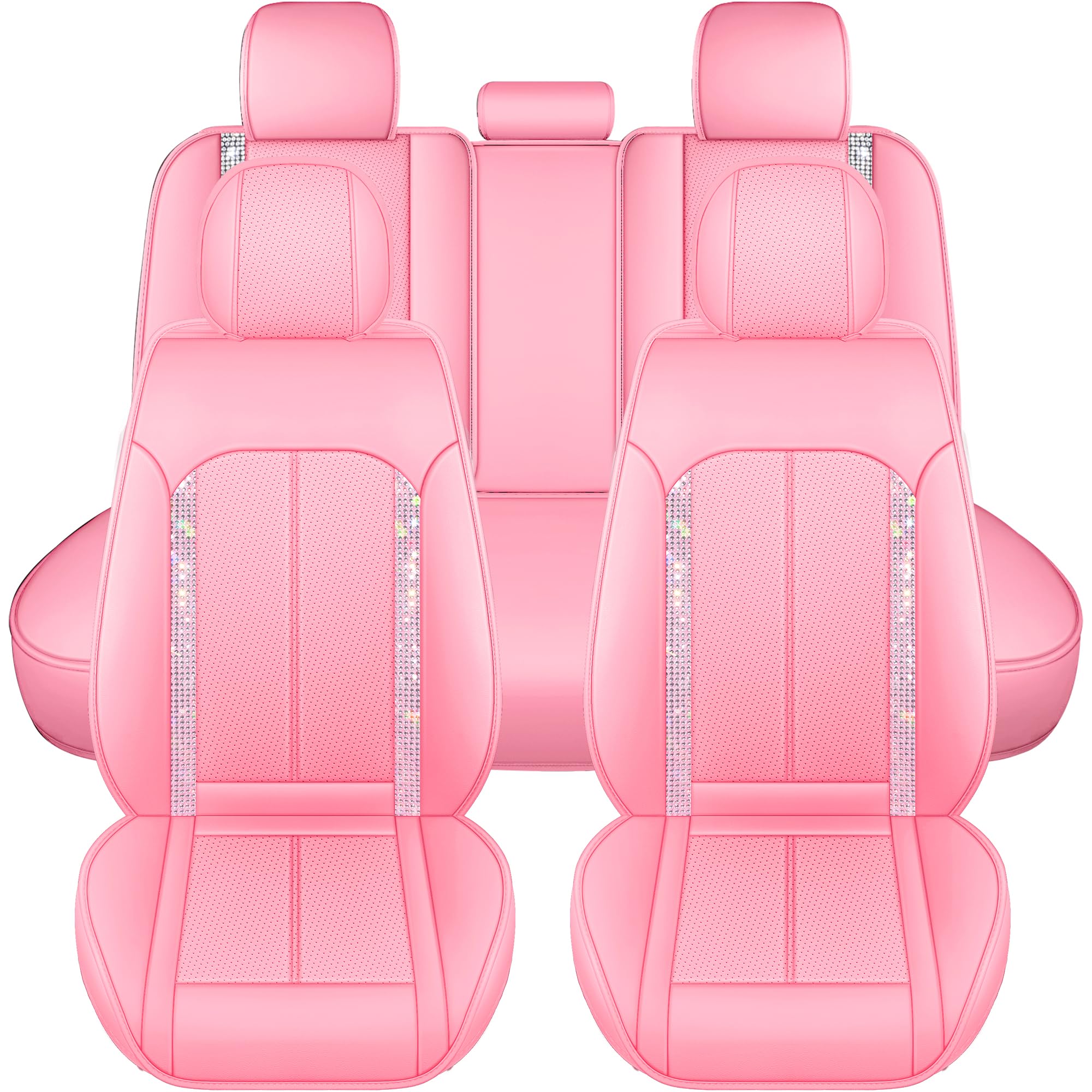 yotruth-pink-bling-car-seat-covers-full-set-cute-girly-faux-leather