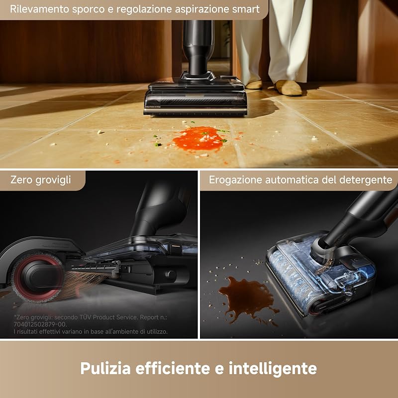 M50 Ultra Aspirapolvere Lavapavimenti Senza Fili