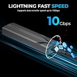 SABRENT NVMe Enclosure USB C 10Gbps M.2 EC-PNVO Aluminium view 5