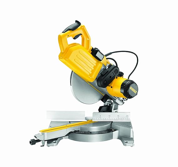 DeWalt Paneelsäge für Quer-, Neigungs-, Gehrungs und Doppelgehrungsschnitte (1,850 Watt, XPS-Schnittlinienanzeige, Schnitttie