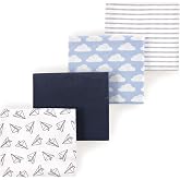 Luvable Friends Little Treasure Flannel Receiving Blankets 4pk