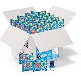 Ring Pop Halloween Blue Candy Lollipops, 70 Count Bulk Pack | Halloween blue raspberry lollipops, wearable candy rings, for trick-or-treat bags, candy bowls, and goodie bag stuffers