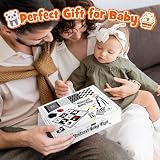 HappyKidsClub Black and White Sensory Toys Set for Newborns 0-6 Months view 7