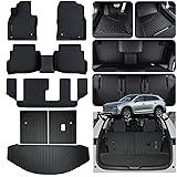 ASINRI Floor Mats & Trunk Mat & Backrest Mat for
